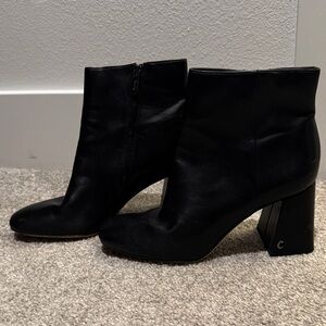 Sam Edelman Black Ankle Booties